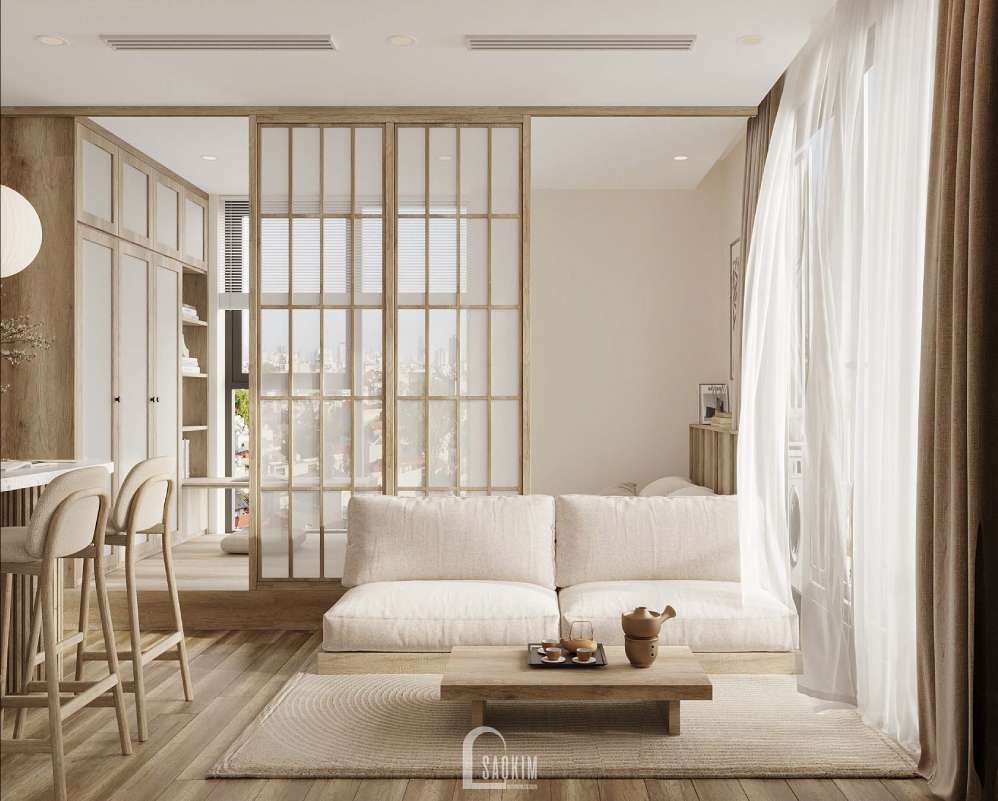 Thiết Kế Căn Hộ Phong Cách Nhật Bản Dự Án Landmark Onsen Ecopark